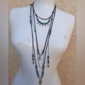 Uno de 50 long necklace